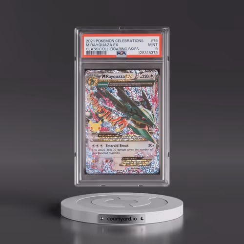 2021 Pokémon Celebrations Classic Collection #76 M Rayquaza EX - Holo (PSA 9 MINT)