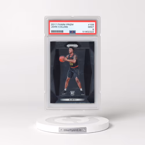 2017 Panini Prizm #109 John Collins (PSA 9 MINT)