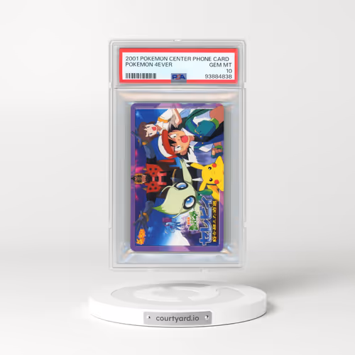 2001 Pokémon Center Phone Card Celebi: the Voice of the Forest (PSA 10 GEM MINT)