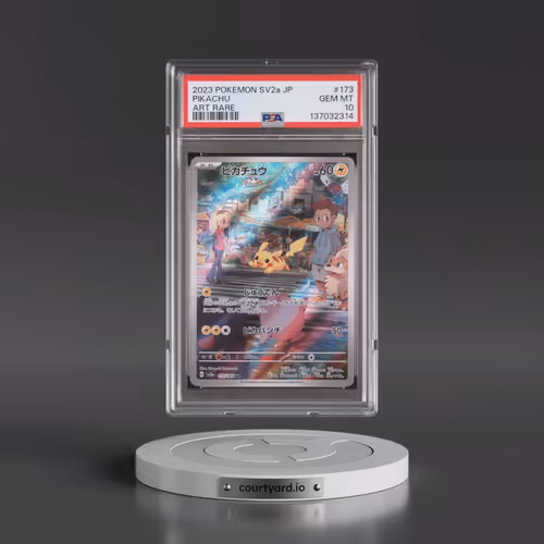 2023 Pokémon Sv2a-Pokémon 151 #173 Pikachu - Art Rare (PSA 10 GEM MINT)