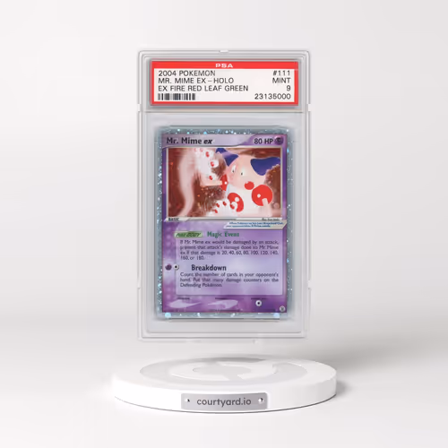 2004 Pokémon EX Fire Red & Leaf Green #111 Mr. Mime EX - Holo Holo (PSA 9 MINT)