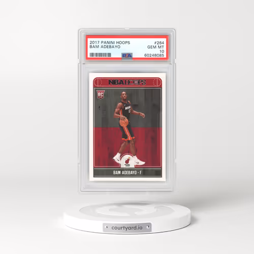 2017 Panini Hoops #264 Bam Adebayo (PSA 10 GEM MINT)