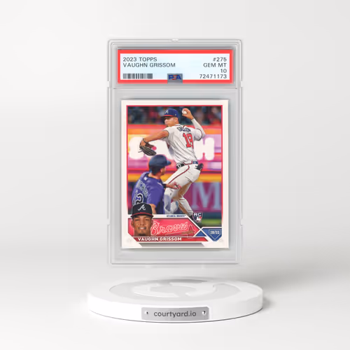 2023 Topps #275 Vaughn Grissom (PSA 10 GEM MINT)
