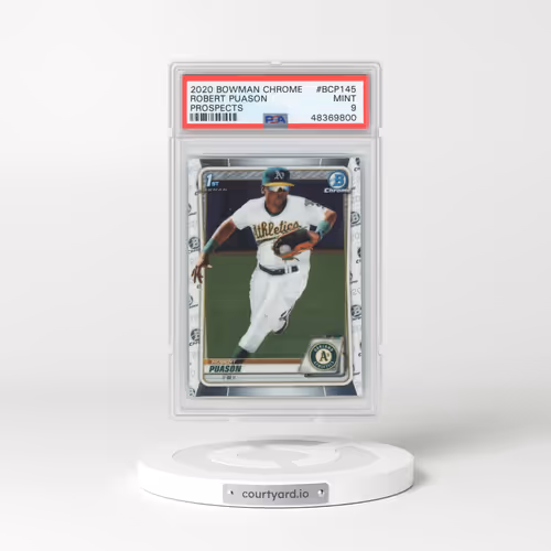 2020 Bowman Chrome Prospects #BCP145 Robert Puason (PSA 9 MINT)