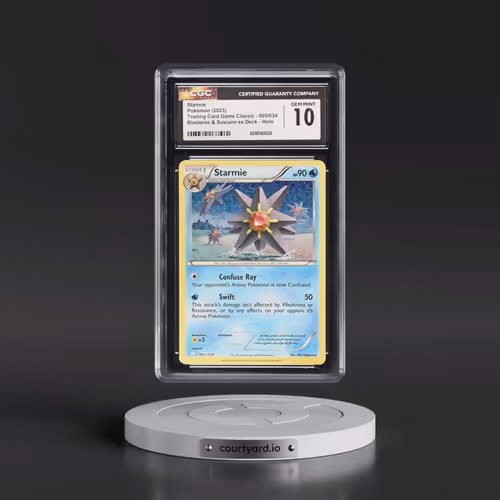 2023 Trading Card Game Classic - CLV, CLC, CLB #005/034 Starmie - Blastoise & Suicune ex Deck - CLB