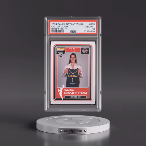 2024 Panini Instant WNBA Draft Night #DN1 Caitlin Clark (PSA 10 GEM MINT)