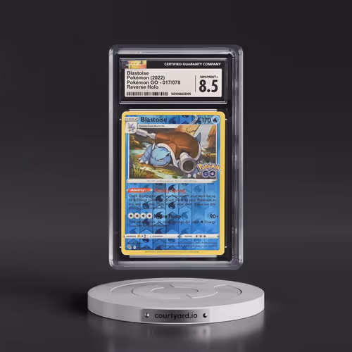 2022 Pokémon GO #017/078 Blastoise Reverse Holo