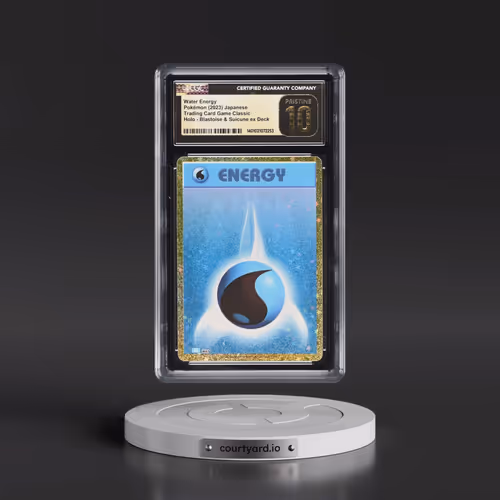 2023 Trading Card Game Classic - CLF, CLL, CLK #WAT Water Energy - Blastoise & Suicune ex Deck -