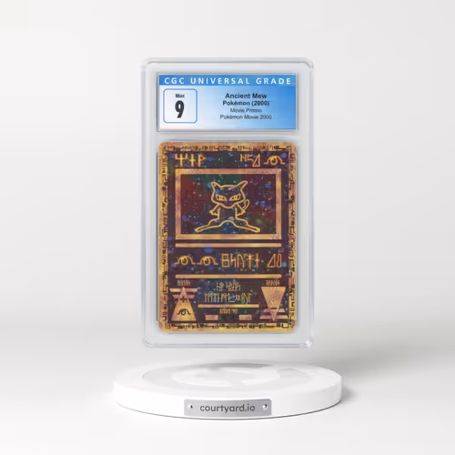 2000 Movie Promo Ancient Mew - Full Art Holo (CGC 9 MINT)