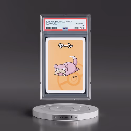2019 Pokémon Old Maid Slowpoke (PSA 10 GEM MINT)