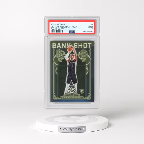 2023 Panini Mosaic Bank Shot #17 Victor Wembanyama (PSA 9 MINT)