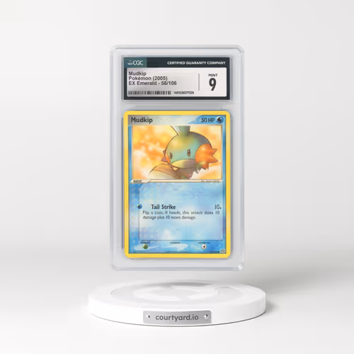 2005 EX Emerald #56/106 Mudkip (CGC 9 MINT)