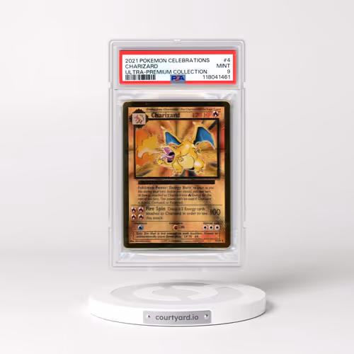 2021 Pokémon Celebrations Ultra-Premium Collection #4 Charizard (PSA 9 MINT)