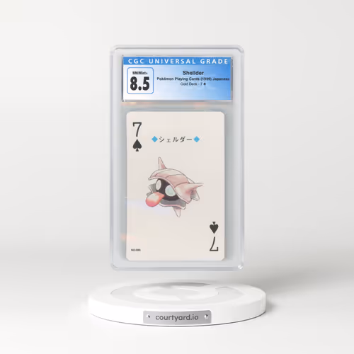 1999 Japanese Gold Deck #7¨ Shellder (CGC 8.5 NM-MT+)
