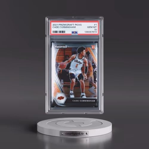 2021 Panini Prizm Draft Picks #1 Cade Cunningham (PSA 10 GEM MINT)