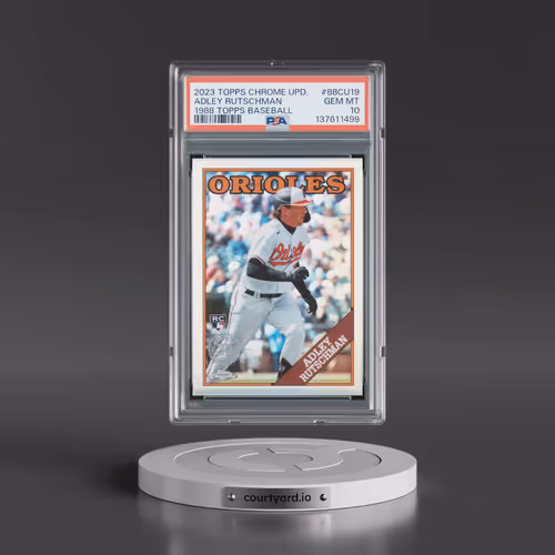 2023 Topps Chrome Update 1988 Topps Baseball #88CU19 Adley Rutschman (PSA 10 GEM MINT)