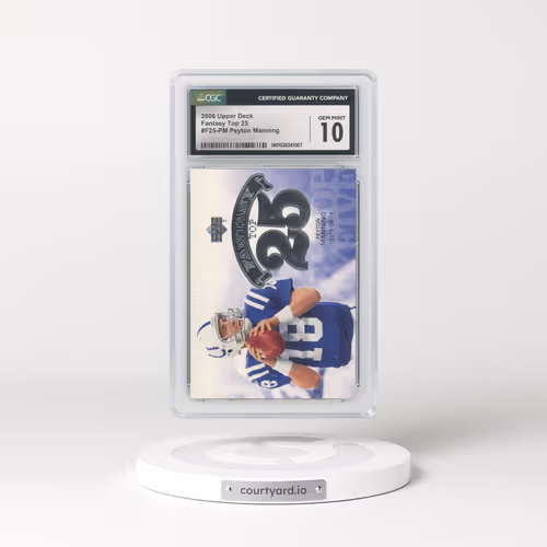 2006 Upper Deck Fantasy Top 25 #F25PM Peyton Manning Fantasy Top 25