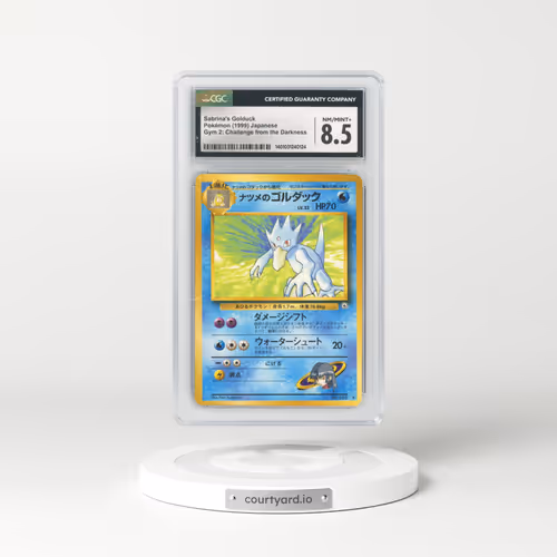 1999 Gym 2: Challenge from the Darkness #55 Sabrina's Golduck (CGC 8.5 NM-MT+)