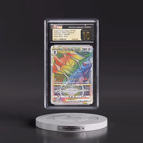 2022 Time Gazer #082/067 Origin Forme Dialga VSTAR - Hyper Rare Holo (CGC 10 PRISTINE)