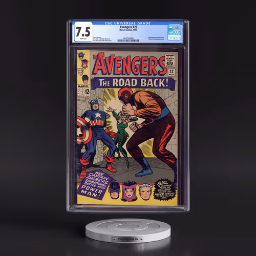 Avengers #22 CGC 7.5 White Pages (Marvel Comics, 11/65)