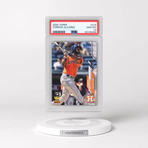 2020 Topps #276 Yordan Alvarez (PSA 10 GEM MINT)