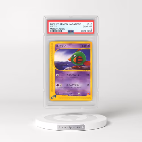 2002 Pokémon McDonald's #015 Natu (PSA 10 GEM MINT)