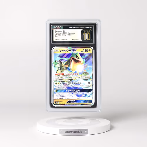 2018 Pokémon Sun & Moon Ultra Shiny GX #098 Rayquaza GX - Holo (CGC 10 PRISTINE)