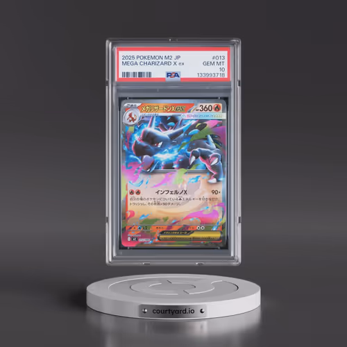 2025 Pokémon M2-Inferno X #013 Mega Charizard X EX - Holo (PSA 10 GEM MINT)