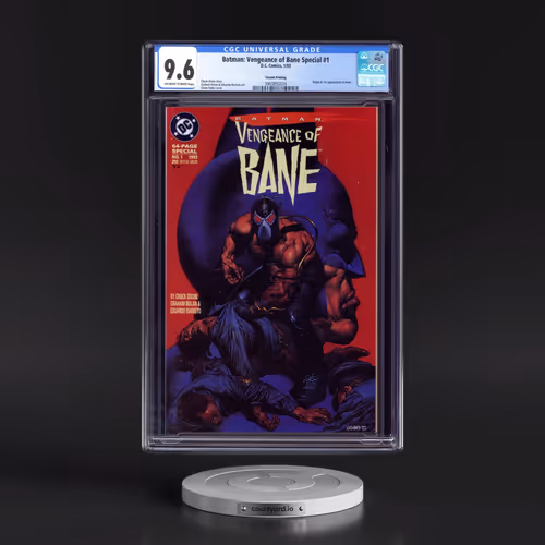 Batman: Vengeance of Bane Special #1 CGC 9.6 Off-white to White Pages (DC Comics, 1/93) - Universal