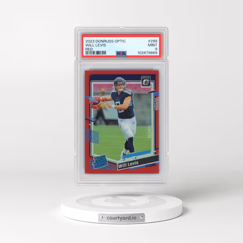 2023 Panini Donruss Optic #298 Will Levis - Red (PSA 9 MINT)