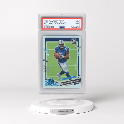 2023 Panini Donruss Optic #247 Anthony Richardson - Holo (PSA 9 MINT)
