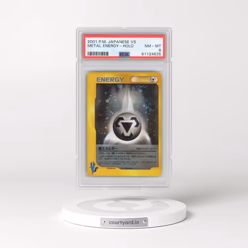 2001 Pokémon VS Metal Energy - Holo (PSA 8 NM-MT)