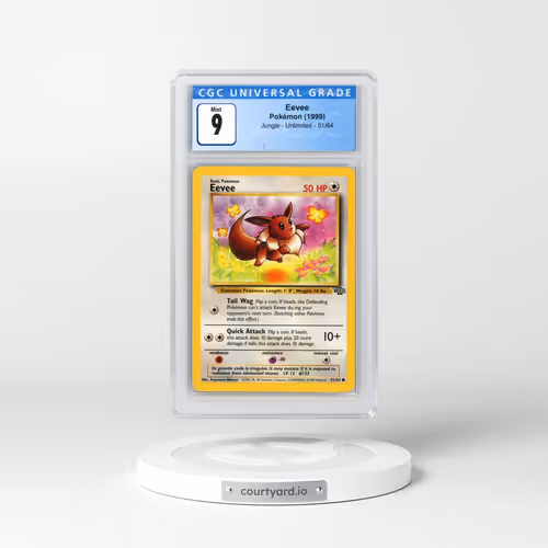 1999 Jungle #51/64 Eevee (CGC 9 MINT)