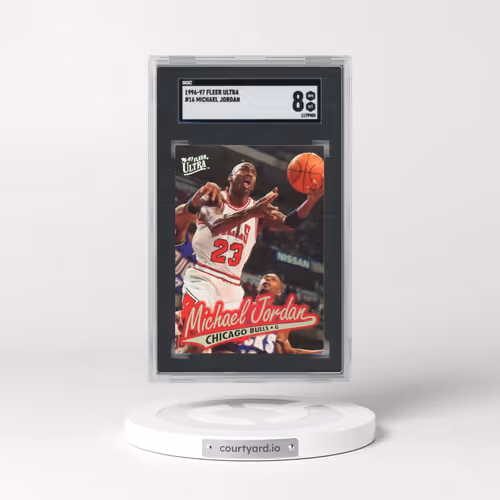 1996 Fleer Ultra #16 Michael Jordan (SGC 8 NM-MT)
