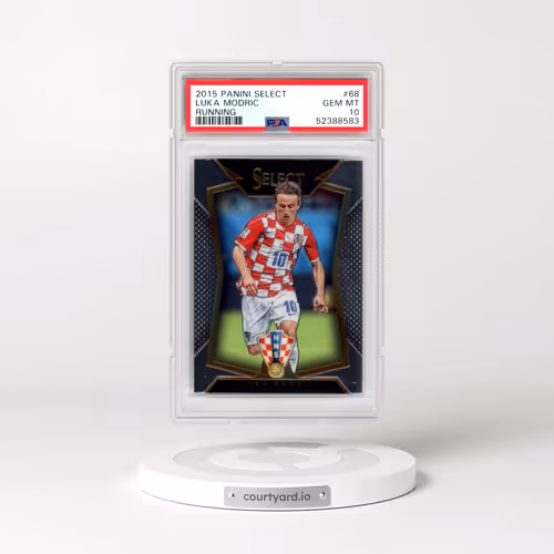 2015 Panini Select #68 Luka Modric - Running (PSA 10 GEM MINT)
