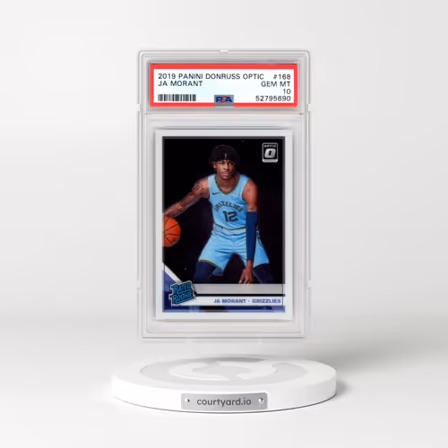 2019 Panini Donruss Optic #168 Ja Morant (PSA 10 GEM MINT)