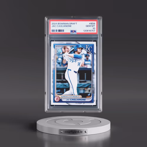 2024 Bowman Draft #BD8 Jac Caglianone (PSA 10 GEM MINT)