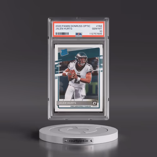 2020 Panini Donruss Optic #164 Jalen Hurts (PSA 10 GEM MINT)