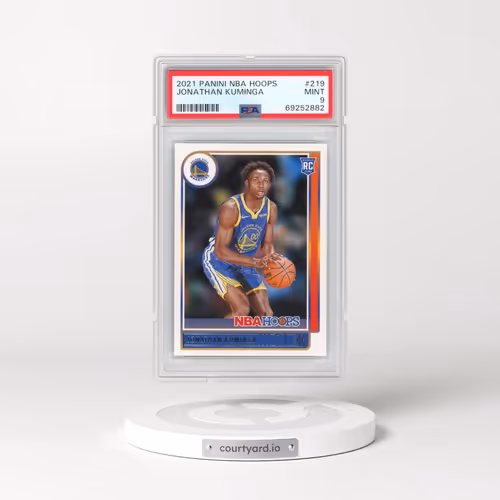 2021 Panini NBA Hoops #219 Jonathan Kuminga (PSA 9 MINT)