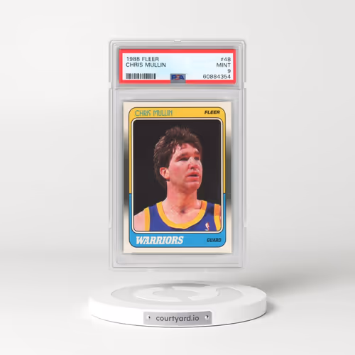 1988 Fleer #48 Chris Mullin (PSA 9 MINT)