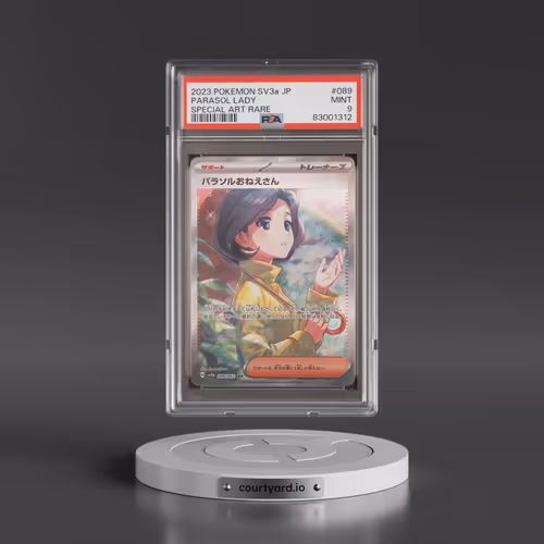 2023 Pokémon Sv3a-Raging Surf #089 Parasol Lady - Special Art Rare (PSA 9 MINT)