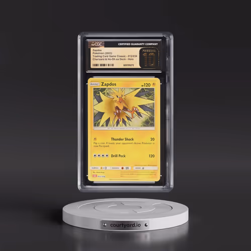 2023 Trading Card Game Classic - CLV, CLC, CLB #012/034 Zapdos - Charizard & Ho-Oh ex Deck - CLC