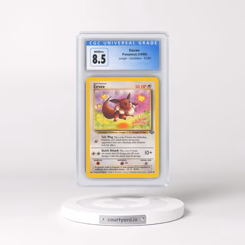 1999 Jungle #51/64 Eevee (CGC 8.5 NM-MT+)