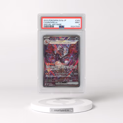 2023 Pokémon Sv4a-Shiny Treasure EX #349 Charizard EX - Holo Special Art Rare (PSA 9 MINT)