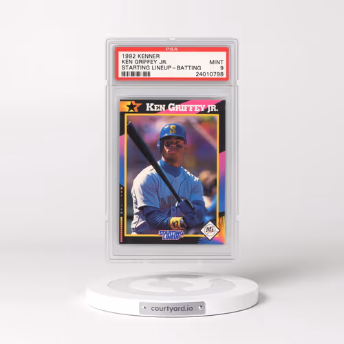 1992 Kenner Starting Lineup Ken Griffey Jr - Batting (PSA 9 MINT)