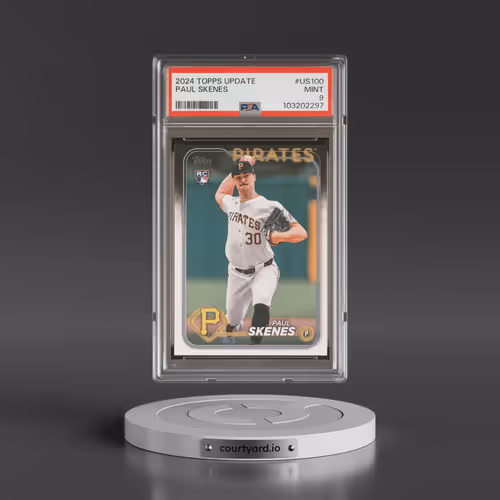2024 Topps Update #US100 Paul Skenes (PSA 9 MINT)