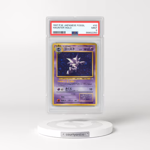 1997 Pokémon Fossil #93 Haunter - Holo (PSA 9 MINT)