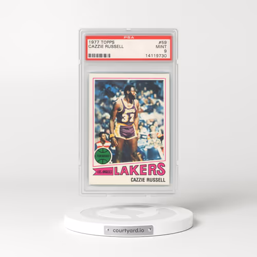 1977 Topps #59 Cazzie Russell (PSA 9 MINT)