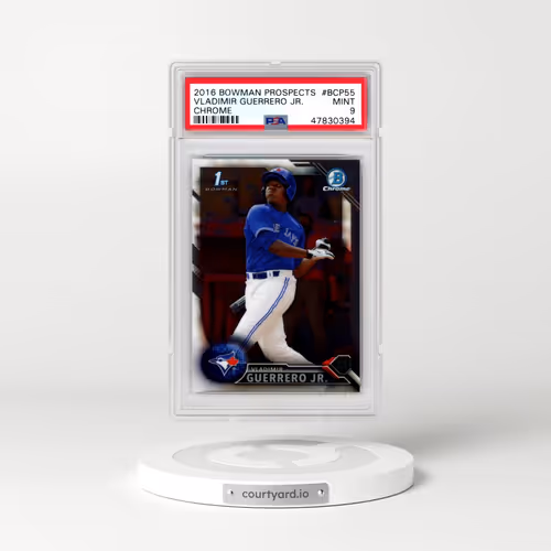 2016 Bowman Prospects #BCP55 Vladimir Guerrero Jr. - Chrome (PSA 9 MINT)
