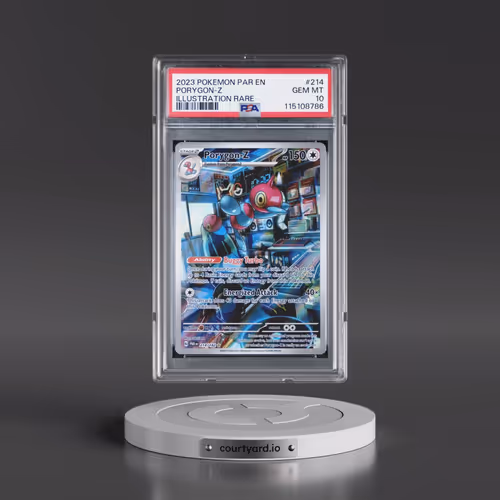 2023 Pokémon Par EN-Paradox Rift #214 Porygon-Z - Illustration Rare (PSA 10 GEM MINT)